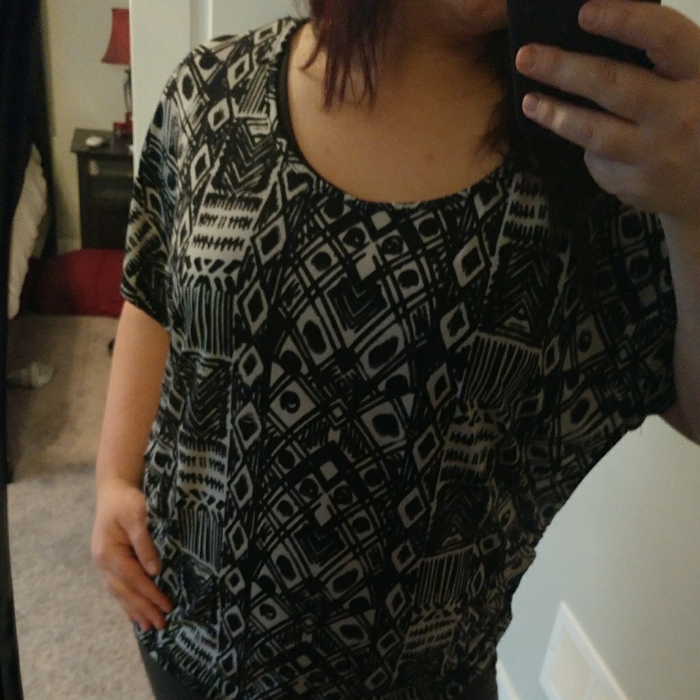 Lavish Tribal Print Top